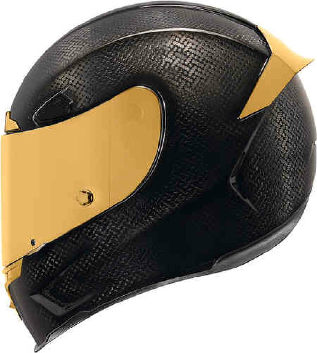 楽天市場 3xlまで Icon アイコン Airframe Pro Carbon Gold フルフェイスヘルメット ライダー バイク ツーリングにも かっこいい 大きいサイズあり おすすめ Amaclub 欧米直輸入バイク用品のamaclub