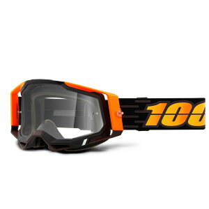 _Si1000~N[zK10/27()^100% RACECRAFT 2.0 GOGGLE (CLEAR LENS) gNX S[O It[h C_[ oCN c[Oɂ   (AMACLUB)