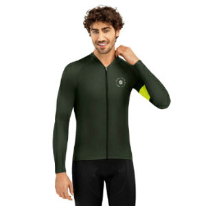 Siroko M2 Sage Long Sleeve Jersey TCNOWPbg ]ԃEFA W[W OX[u [hoCN }EeoCN NXJg[ MTB ɂ  (AMACLUB)