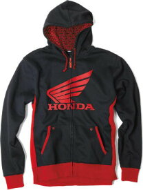 ＼全品3000円OFF6/6(木)★オフロード全品／Factory Effex Honda Limit Zip Hoody ライディングジャケット カジュアルジャケット プルオーバー フリース ジップアップ フーディ ライダー バイク ツーリングにも かっこいい おすすめ (AMACLUB)