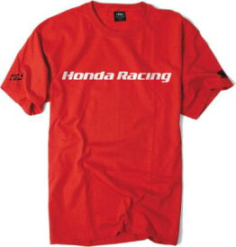 ＼全品最大20%off★3/30(土) 5の日合わせ／Factory Effex ファクトリーFX Honda Racing Tee カジュアルTシャツ 半袖シャツ バイクウェア スポーティ ライダー バイク ツーリング 自転車にも かっこいい おすすめ (AMACLUB)