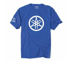 \全品1000円クーホン゜★10/27(月)限定/Factory Effex ファクトリーFX Yamaha 2D Tuning Fork T-Shirt カジュアルTシャツ 半袖シャツ バイクウェア スポーティ ライダー バイク ツーリング 自転車にも かっ