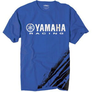 \全品1000円クーホン゜★10/27(月)限定/Factory Effex ファクトリーFX Yamaha Flare Tee カジュアルTシャツ 半袖シャツ バイクウェア スポーティ ライダー バイク ツーリング 自転車にも かっこいい お
