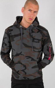 _SiP5{9/25()^y3XL܂ŁzAlpha Industries At@EC_Xg[Y Back Print Camo p[J[ JWAWPbg C_[ oCN c[Oɂ  傫TCY 