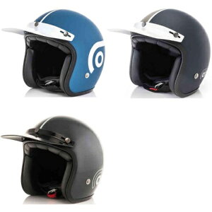 \全品1000円クーホン゜★10/27(月)限定/Acerbis アチェルビス Ottano ジェットヘルメット サンバイザー ライダー バイク ツーリングにも かっこいい おすすめ (AMACLUB)