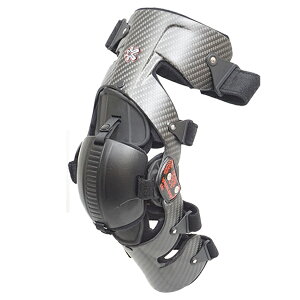 _Si1000~N[zK10/7()^ASTERISK AX^XN CARBON CELL KNEE BRACE (LEFT) j[uX j[K[h GveN^[  It[h gNX C_[ oCN J[{  
