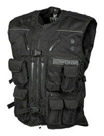 ＼全品2500円+5%OFF★4/25(木)限定／【3XLまで】Scorpion スコーピオン EXO Covert Tactical Vest ライディングベスト ジャケット ライダー バイク レーシング ツーリングにも かっこいい 大きいサイズあり おすすめ (AMACLUB)