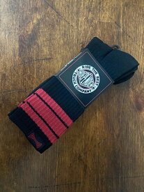 INDEPENDENT TRUCK SPAN SOCKS 　BK/RED