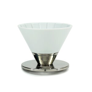 �����V���b�v Beasty Coffee �R�[�q�[ �h���b�p�[ �O���X�z���C�g�@Coffee Dripper Gloss White�@[���ꌧ/�L�c]���{��