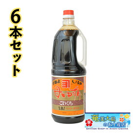 カネヨ醤油 母ゆずり 濃口醤油 1800ml ×6本 こいくちしょうゆ 甘口 かねよしょうゆ ギフト