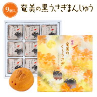 饅頭 お菓子 奄美の黒うさぎまんじゅう 9個入り 奄美大島お土産