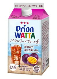 オリオンビール　WATTA　（ワッタ）　パッションフルーツサワー　900ml 6本入り　1ケース