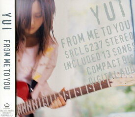 【中古】[42] CD YUI FROM ME TO YOU 1枚組 特典なし 新品ケース交換 送料無料 SRCL-6237