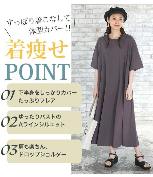 楽天市場 大きいサイズ レディース ワンピース 新色追加 コットン100 細魅せ Aラインワンピース オリジナル ワンピ デザインワンピ Ll 3l 4l 5l 6l 7l 8l 9l 10l 夏 夏物 夏服 夏用 ぽっちゃり ゆったり 綿100 ロング かわいい おしゃれ カジュアル