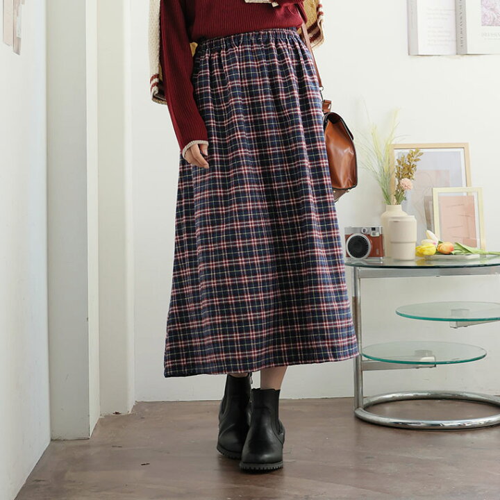 楽天市場】大きいサイズレディース スカート | 新色追加!! フランネル  