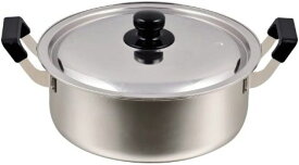 パール金属 大鍋 両手鍋 28cm HB-1795 鍋蓋付 IH対応 NEWだんらん