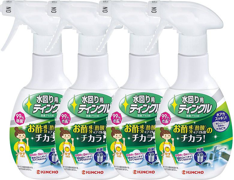 大日本除虫菊 水回リ用ティンクルペア防臭プラス 本体・詰め替えセット