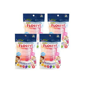 �f���^���t���X UFC ���ǂ��f���^���t���X FLOSSY 30�{�� �t���b�V�[ �L�b�Y �q�� �y×4�Z�b�g�z