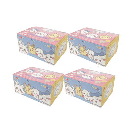 ちいかわ 不織布マスク A013 ポーチ全4種ランダム 3Dチャームポイントマスク レギュラー 20P個装 ポーチ付 ランダム 【×4個セット】