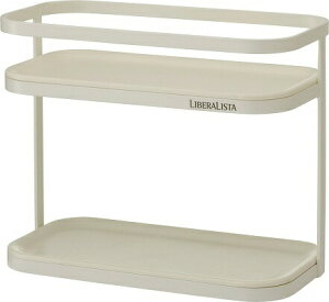 スパイスラック リベラリスタ ラック レギュラー ホワイト 調味料 ラック 棚 収納 キッチン 保管 調理 便利 すべり止め 保存 すっきり スリム レギュラー キャニスター 整理 スタイリッシュ