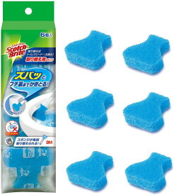 スリーエム(3M) スコッチブライト 92254 トイレクリーナー リフィル6個 洗剤付 T-557-6RF