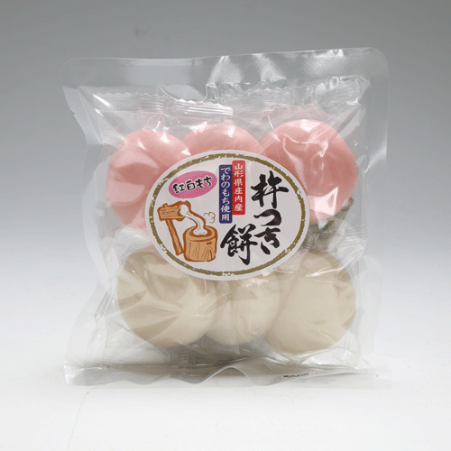 10％OFF 日本 梅木もち加工所 杵つき餅 紅白もち270g 個包装 山形県庄内産でわのもち使用
