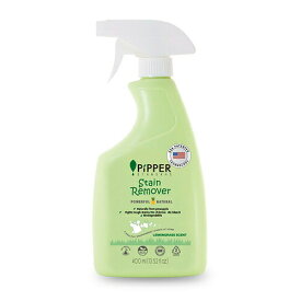 PiPPER STANDARD || 部分洗い用洗濯洗剤 || 400ml スプレーボトル レモングラス || 洗濯 洗剤 液体 ナチュラル 香り 肌に優しい 自然派洗剤 植物由来 部屋干し 子供 泥汚れ 頑固汚れ 天然エッセンシャルオイル レモングラス