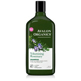 AVALON ORGANICS シャンプーRO ローズマリー || シャンプー ノンシリコン アロエ 頭皮 頭皮ケア シャンプー オーガニック アロマ アロマオイル おしゃれ エイジングケア ボトル ヘアケア 無添加 ボリューム オレンジ ローズ 保湿