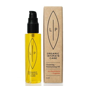 クレンジング LIP intimatecare クレンジング モイスチャライジングオイル 75mL || ナチュラル ヴィーガン デリケートゾーン デリケートゾーンケア ボディケア 肌荒れ クレンジング 保湿 全身 ローズマリー スウェーデン オイル ボディオイル