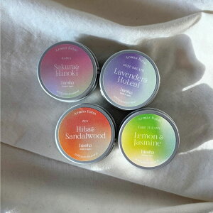 hiroha マルチバーム 4種セット|| ヒロハ hiroha アロマ マルチバーム 癒し ハンドケア ヘアバーム 持ち運び 国産