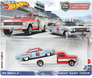 �z�b�g�E�B�[�� �`�[���g�����X�|�[�g�F'61 IMPALA & '72 CHEVY RAMP TRUCK�yHKF40�z