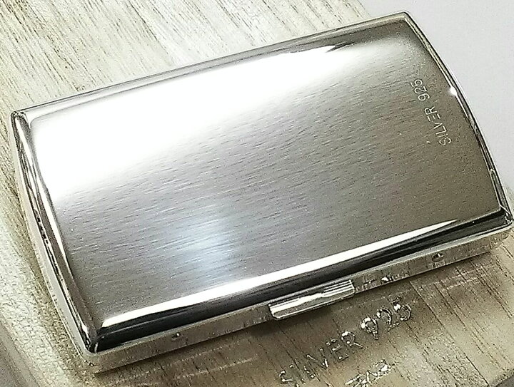 楽天市場】【PEARL】高級 純銀 シガレットケース 12本 国産ブランド 