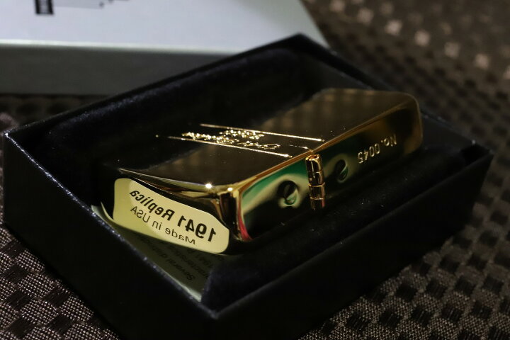楽天市場】限定ZIPPO 1941レプリカ サイドシェル ゴールド 限定  