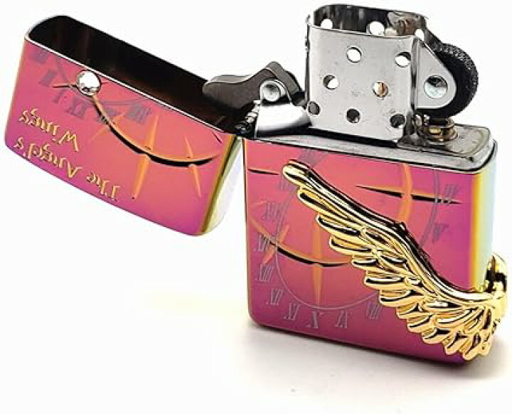 楽天市場】限定ZIPPO 2024 限定 エンジェルウイング レインボー 