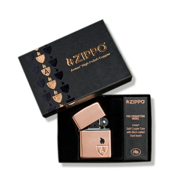 楽天市場】【限定ZIPPO】純銅ジッポ アーマーソリッドカッパー 