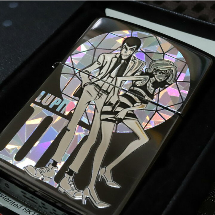 楽天市場 ルパンzippo ルパン三世 キラキラ ダブルフェイス 正規品 ルパンジッポ ジッポルパン ｚｉｐｐｏルパン 黒 オールメンバー かっこいい 雑貨屋 Amaterasu