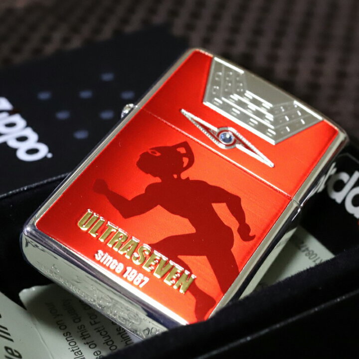 楽天市場】ウルトラマンZIPPO ウルトラセブン ジッポ 二面加工 人気 