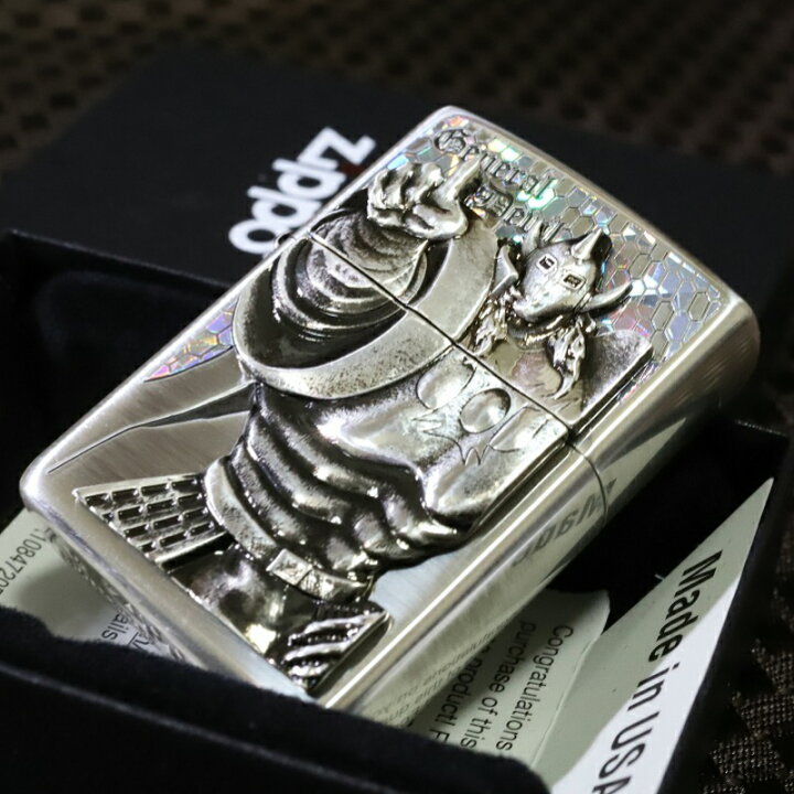 楽天市場】限定ZIPPO キン肉マン 40周年記念限定 悪魔将軍ジッポ 人気 