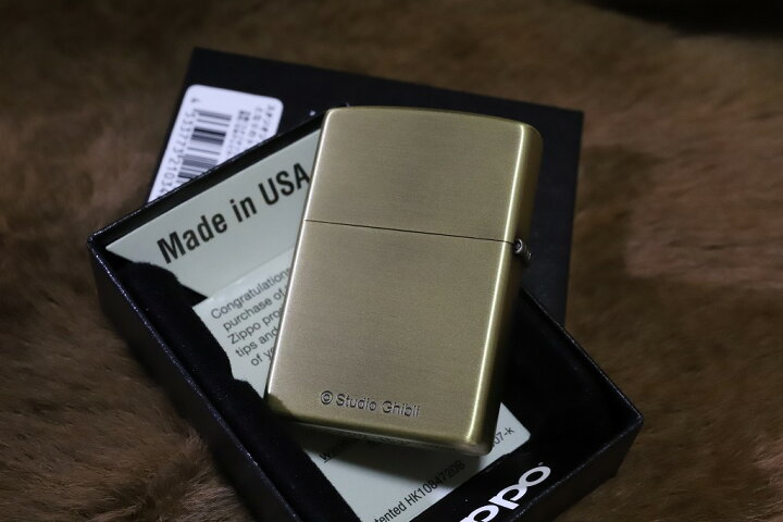 楽天市場】ジブリ ZIPPO となりのトトロ 横顔3 真鍮古美 トトロジッポ