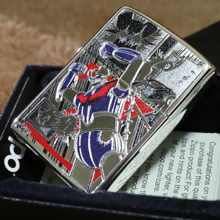 楽天市場】永井豪 ZIPPO マジンガーZ キャラクタージッポ 人気 ジッポ 