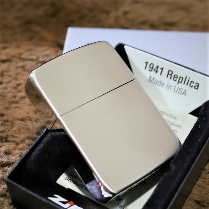 楽天市場】ZIPPO 1941レプリカ ギャランティー シルバー しぶい ジッポ 