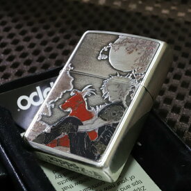 天野喜孝 ZIPPO ファイナルファンタジー 7 ジッポー 型押し加工 レーザー絵柄彫り 人気 天野喜孝グッズ プレゼント 天野ジッポ クラウド FF 7 アマノ シンプル かっこいい