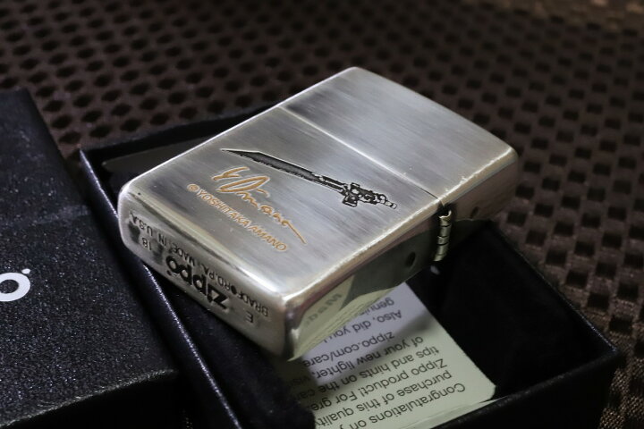 楽天市場】天野喜孝 ZIPPO ファイナルファンタジー 7 ジッポー 型押し 
