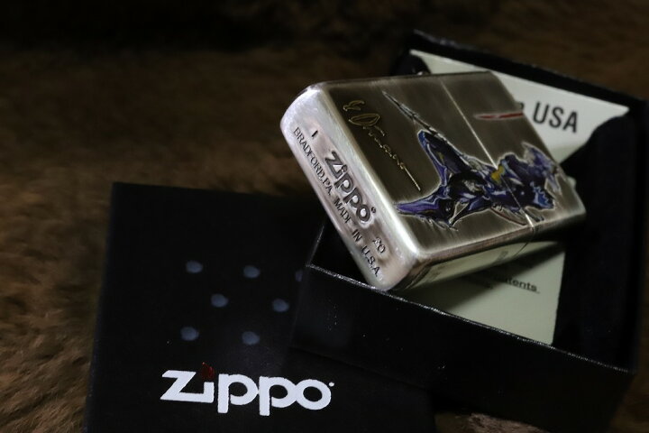 楽天市場】天野喜孝 ZIPPO ファイナルファンタジー 4 竜騎士 ジッポー 