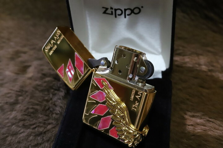 楽天市場】Armor ZIPPO 限定 アーマー エンジェルウイング ゴールド 