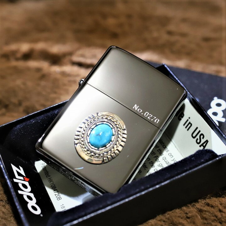 楽天市場】限定ZIPPO ターコイズメタル ブラック 限定ジッポ 限定 