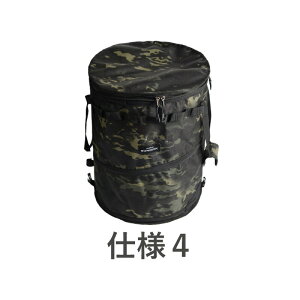 トラッシュボックス ポップアップ キャンプ用ゴミ箱 60L 折りたたみ 蓋付き ゴミ箱 バッグ 収納ボックス 薪入れ ダストボックス