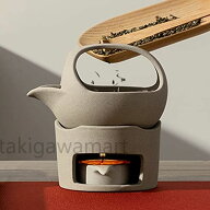 【楽天スーパーSALE】茶香炉 茶道具 アロマ炉 セラミック アロマポット ほうじ茶 キャンドルホルダー キ…