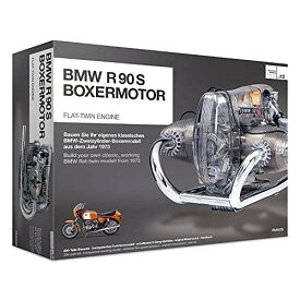1/2 BMW R90S ボクサー フラット・ツイン エンジン 空冷OHV2気筒 透明モデルキット プラモデル BMW R/90-S フラットツインエンジンモデルキット コレクターズ・マニュアル付 車 模型 プラモデル