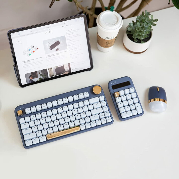 楽天市場】Azio アジオ ワイヤレス BT5 USB PC Mac キーボード 